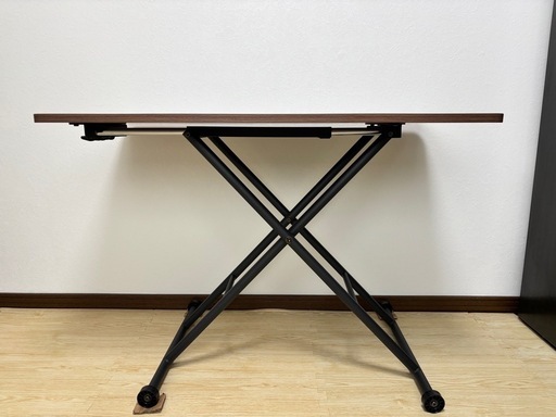 ＊美品　昇降式テーブル 　ガス圧　
100×55
