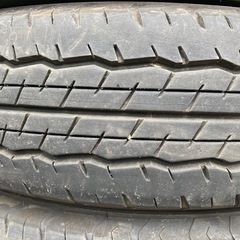 DUNLOP LTタイヤ 195/80R15 24年製 夏タイヤの画像