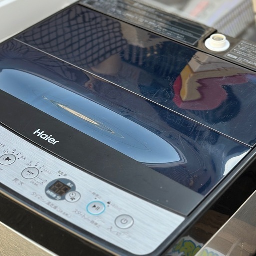 ハイアール　Haier 全自動洗濯機 URBAN CAFE SERIES(アーバンカフェシリーズ) ステンレスブラック JW-XP2C