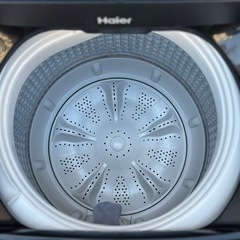 ハイアール　Haier 全自動洗濯機 URBAN CAFE SERIES(アーバンカフェシリーズ) ステンレスブラック JW-XP2C55F-XK [洗濯5.5kg /簡易乾燥(送風機能) /上開き] 検　 JW-XP2C55E　JW-XP2CD55F-XK洗濯機　簡易乾燥機能　JW-XP2CD55F　シルバー　ステンレス　スタイリッシュ　塩系　インダストリアル　男前　クール　2023年製 検　jw-xp2kd55eの画像