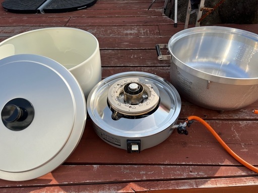 【値下】パロマ業務用 LPガス用 炊飯器 5.5升炊き 城南区七隈駅付近 駐車場あり