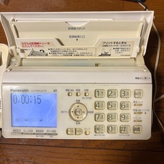 お譲りします。Panasonic FAX電話機　ジャンクの画像