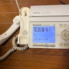 お譲りします。Panasonic FAX電話機　ジャンクの画像