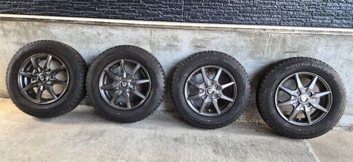 値下げ【2023年製 極上山】ダンロップ WM02 145/80R13 アルミ付4本