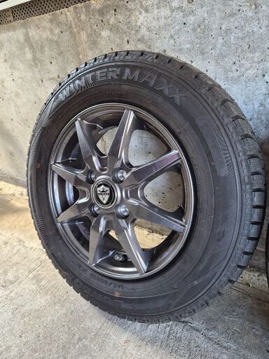値下げ【2023年製 極上山】ダンロップ WM02 145/80R13 アルミ付4本
