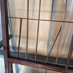 木製建具 ガラス戸 扉 5枚｜古民家・リフォーム・DIY の画像