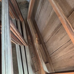 木製建具 ガラス戸 扉 5枚｜古民家・リフォーム・DIY の画像