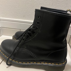 ドクターマーチン 8ホールブーツ 黒 UK6(25cm)の画像