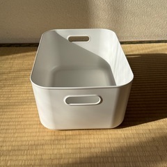 【3個セット】無印良品やわらかポリエチレンケース2個（大＆中）＆ふた1個の画像