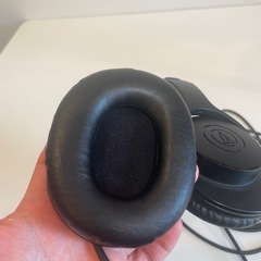 【断捨離】オーディオテクニカ ATH-M20x/1.6 プロフェッショナル モニターヘッドホン 有線 ヘッドフォン ケーブル長1.6m レコーディング 楽器練習 ミキシング ゲーミング ブラックの画像