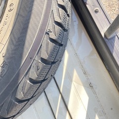 日産ノット冬タイヤの画像