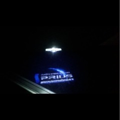 プリウス30専用　ドアカーテシランプ　プリウスロゴの画像