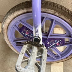 パンク一輪車の画像