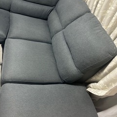 カウチソファー３人がけの画像