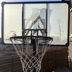 バスケットゴールの画像
