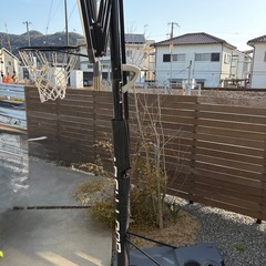 バスケットゴールの画像