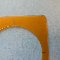 ウチダ　製図用テンプレートNo.106 ①の画像