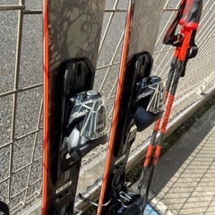 ロシニョール スキー板 ブーツ ストック 美品 メンズの画像