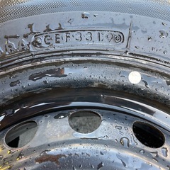 12インチ　ltタイヤ   ホイール付きの画像