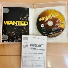 PS3 ゲームソフト　ウォンテッドの画像