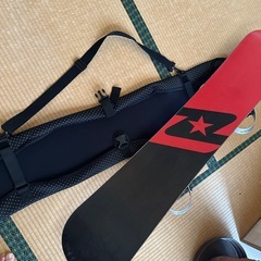 ELANスノーボード、SIMSバインディング、専用ケース3点セット140の画像