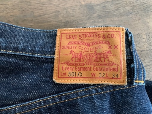 【赤耳】LVC 501XX（W32・L34）