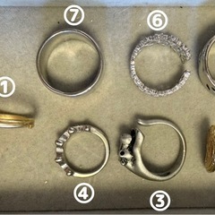 指輪 リング セット購入 単品購入 相談可能 男女の画像