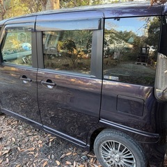 スペーシアカスタム4WD 右後スライド電動で動かない前オーナー秋田の画像