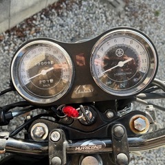 カフェレーサーYB125SP 燃費約 45km/L 
の画像