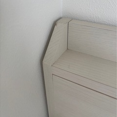 ニトリシングルベットフレーム＆マットレスの画像