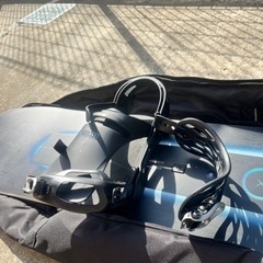 バートン Burton Custom X スノーボード  salomonブーツ ケースの画像