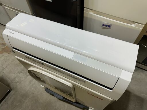 【動作保証あり】TOSHIBA 大清快 2024年 2.5kw 8畳用 冷暖房 ルームエアコン RAS-K251XBK【管理KR665