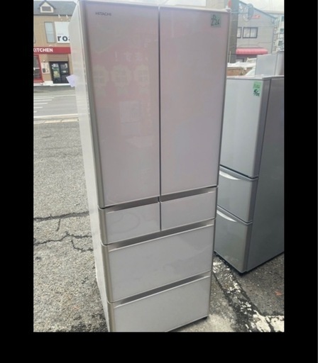 NO B226 ★格安特価★福岡市内配送設置無料★R-XG43J-XW 冷蔵庫 真空チルド XGタイプ クリスタルホワイト [430L /6ドア /観音開きタイプ] R-XG43J-XW 冷蔵庫 真空チルド XGタイプ クリスタルホワイト [430L /6