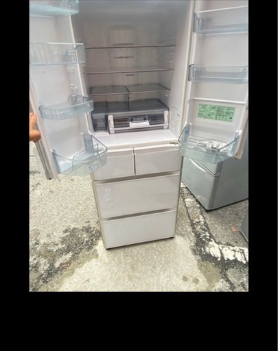 NO B226 ★格安特価★福岡市内配送設置無料★R-XG43J-XW 冷蔵庫 真空チルド XGタイプ クリスタルホワイト [430L /6ドア /観音開きタイプ] R-XG43J-XW 冷蔵庫 真空チルド XGタイプ クリスタルホワイト [430L /6