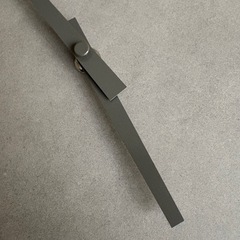 時計　壁掛け時計　グレーの画像