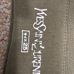 Yves saint Laurent メンズ靴下 25cmの画像