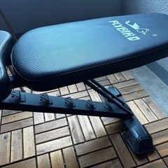 トレーニングベンチ　可変式　組み立て不要の画像