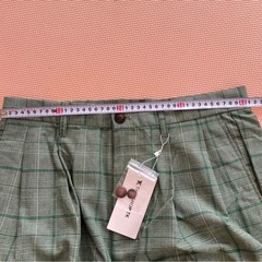 タケオキクチ　タグ付き未使用　メンズワイドパンツ　サイズM 春夏の画像