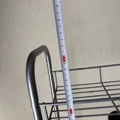 5段式スチールラック　キャスター付きの画像