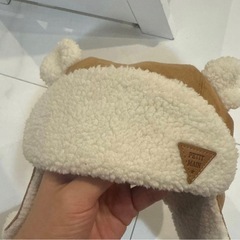 ♪petit main ♪ クマさんキャップ 46の画像