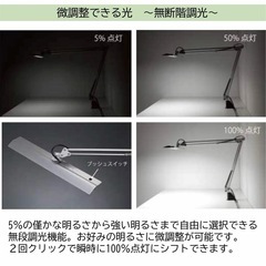 山田照明 Z-LIGHT LEDデスクライト Z-10DB（ブラック／高演色LED）の画像