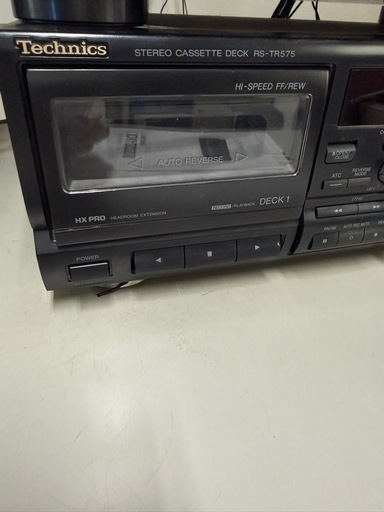 テクニクスステレオカセットデッキ