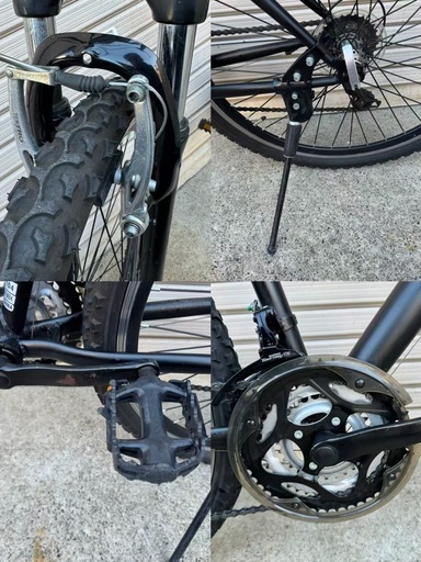 【整備済】CASILLAS 26インチ  3×7変速付自転車 クロスバイク シマノ変速機 通勤通学快調 整備済】CASILLAS 26インチ 3×7変速付自転車 クロスバイク シマノ変速機