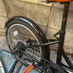 20インチ　折り畳み自転車　変速6段の画像