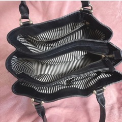 kate spade ブラックバッグの画像