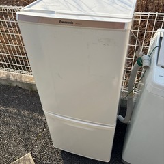 日立　洗濯機5kg  パナソニック冷蔵庫138リットルの画像