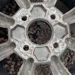 【当時物】RSワタナベ エイトスポーク 14インチ 7J Aタイプ 2本セット PCD114.3 4Hの画像