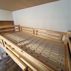 ⭐︎組立⭐︎勉強机＆ベッドの画像