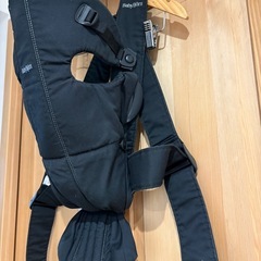 ベビービョルン　ベビーキャリアミニ　ブラック　ウーブンの画像