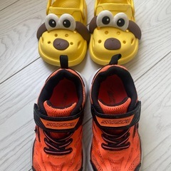 瞬足スニーカー&サンダル　16.0cmの画像